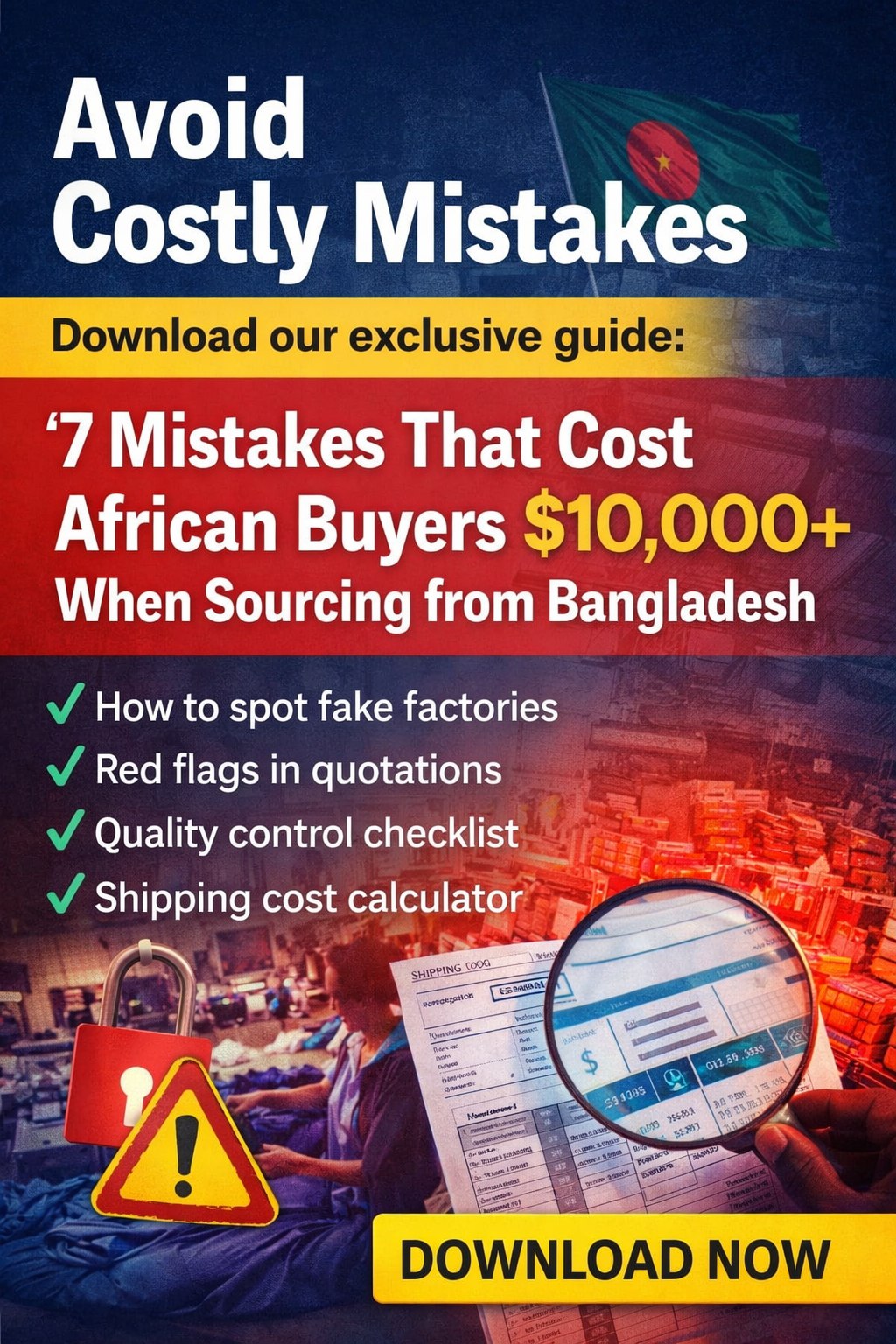 Free Bangladesh Sourcing Guide Cover